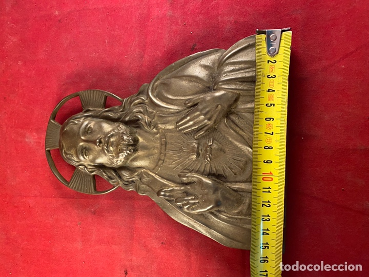 Antig&uuml;edades: Sagrado coraz&oacute;n bronce - Foto 4