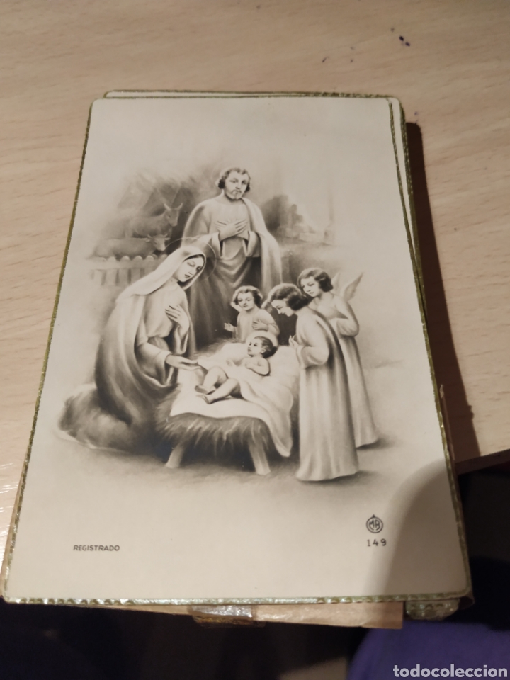 Antig&uuml;edades: Estampas postales religiosas - Foto 1