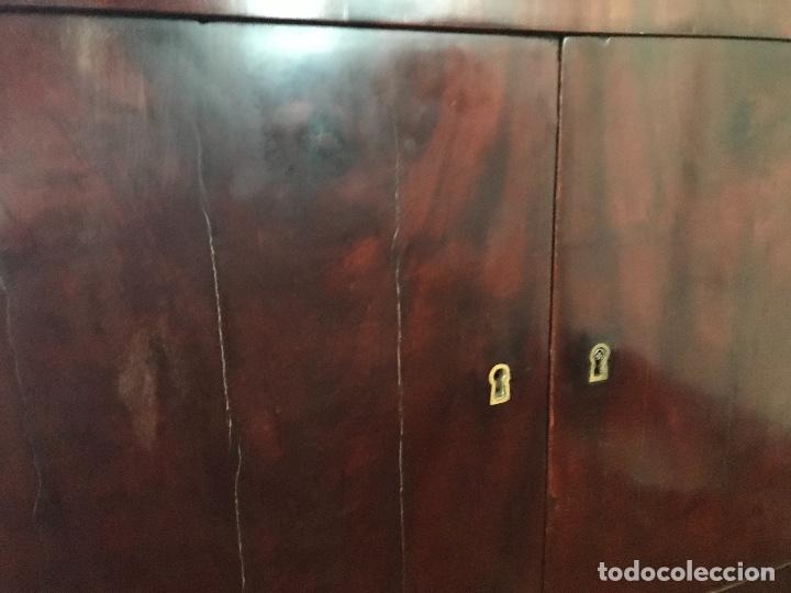 Antig&uuml;edades: ESCRITORIO IMPERIO CON COLUMNAS, MUY BUENA PIEZA - Foto 6