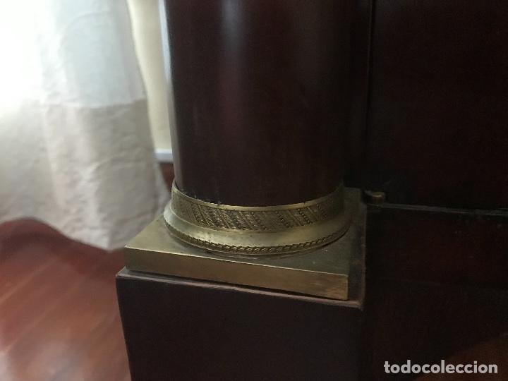 Antig&uuml;edades: ESCRITORIO IMPERIO CON COLUMNAS, MUY BUENA PIEZA - Foto 7