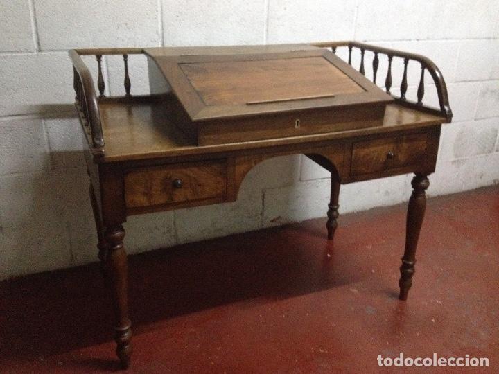 Antig&uuml;edades: ESCRITORIO ANTIGUO SIGLO XVIII - Foto 1