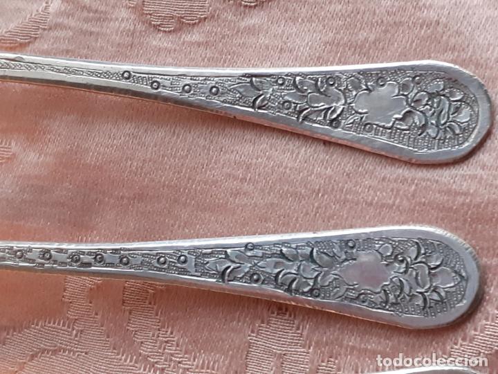 Antig&uuml;edades: Cucharita de Moka de plata - Foto 4