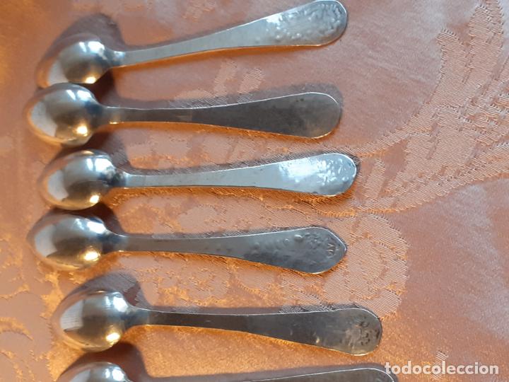 Antig&uuml;edades: Cucharita de Moka de plata - Foto 5