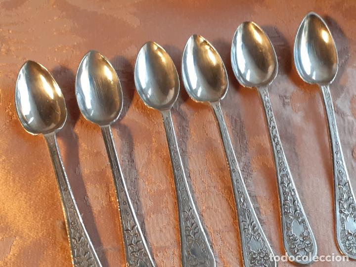 Antig&uuml;edades: Cucharita de Moka de plata - Foto 1