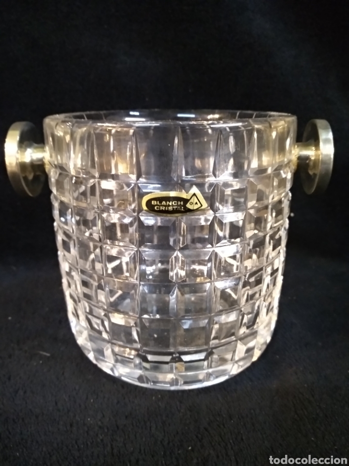 Antig&uuml;edades: Bonita cubitara de cristal, BLanch