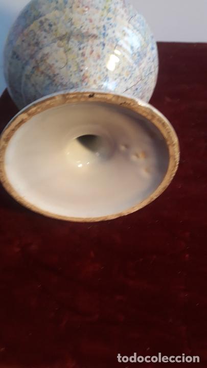Antigüedades: magnifica jarra en ceramica de manises o ribesalbes mediados del xix,jaspeada - Foto 7 - 234359450