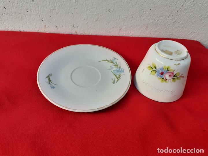 Antig&uuml;edades: taza y plato - Foto 2