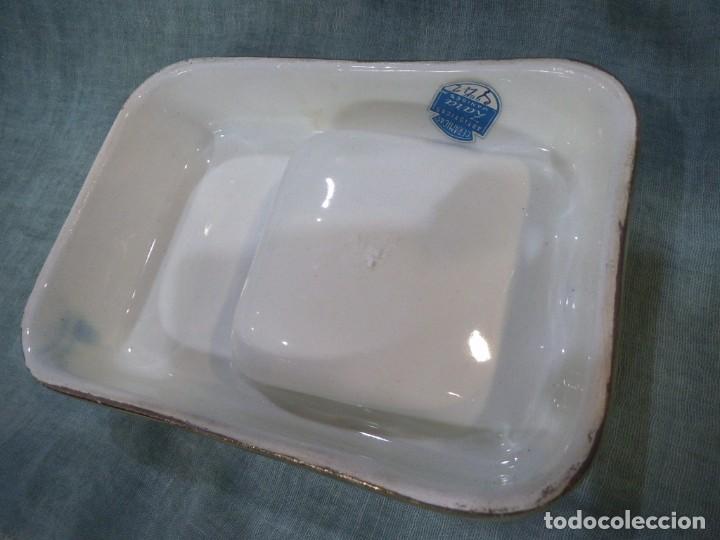Antig&uuml;edades: CENCERO ( MANISES ) PORCELENA - Foto 5