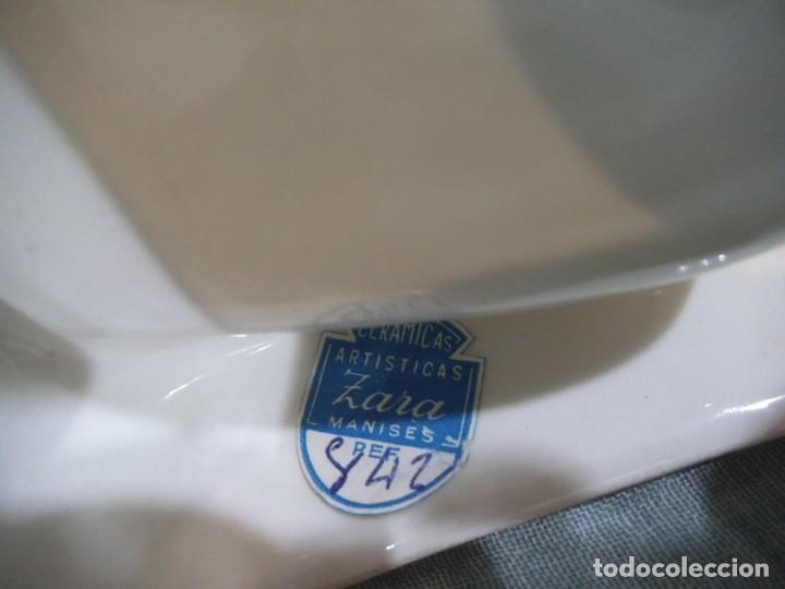 Antig&uuml;edades: CENCERO ( MANISES ) PORCELENA - Foto 6