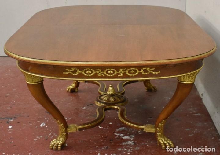 Antig&uuml;edades: MESA DE COMEDOR OVALADA - Foto 3