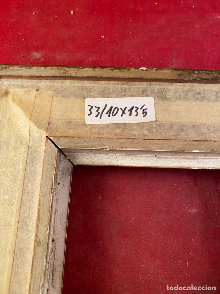 Antig&uuml;edades: Antiguo marco dorado - Foto 3