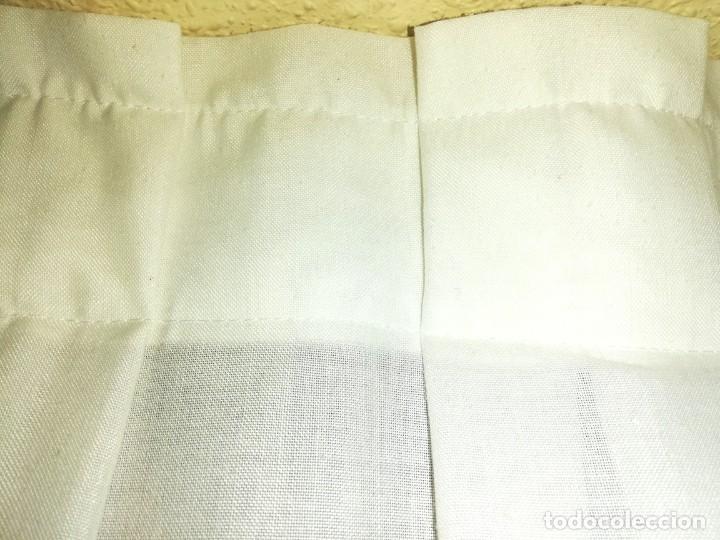Antig&uuml;edades: Cortinas largas, blancas de sal&oacute;n. - Foto 4