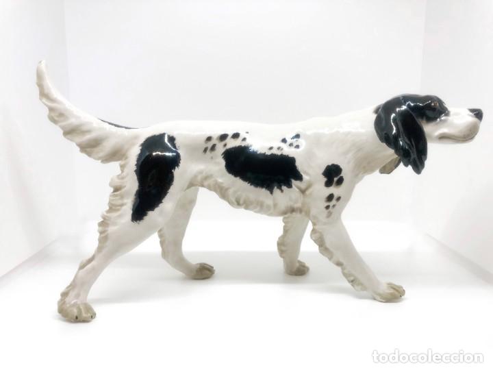 Antig&uuml;edades: Jaur&iacute;a de cinco perros de porcelana - Foto 5