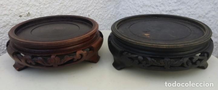 Antig&uuml;edades: JARRONES DE ESMALTE CLOISONNE MED. S. XX - Foto 22