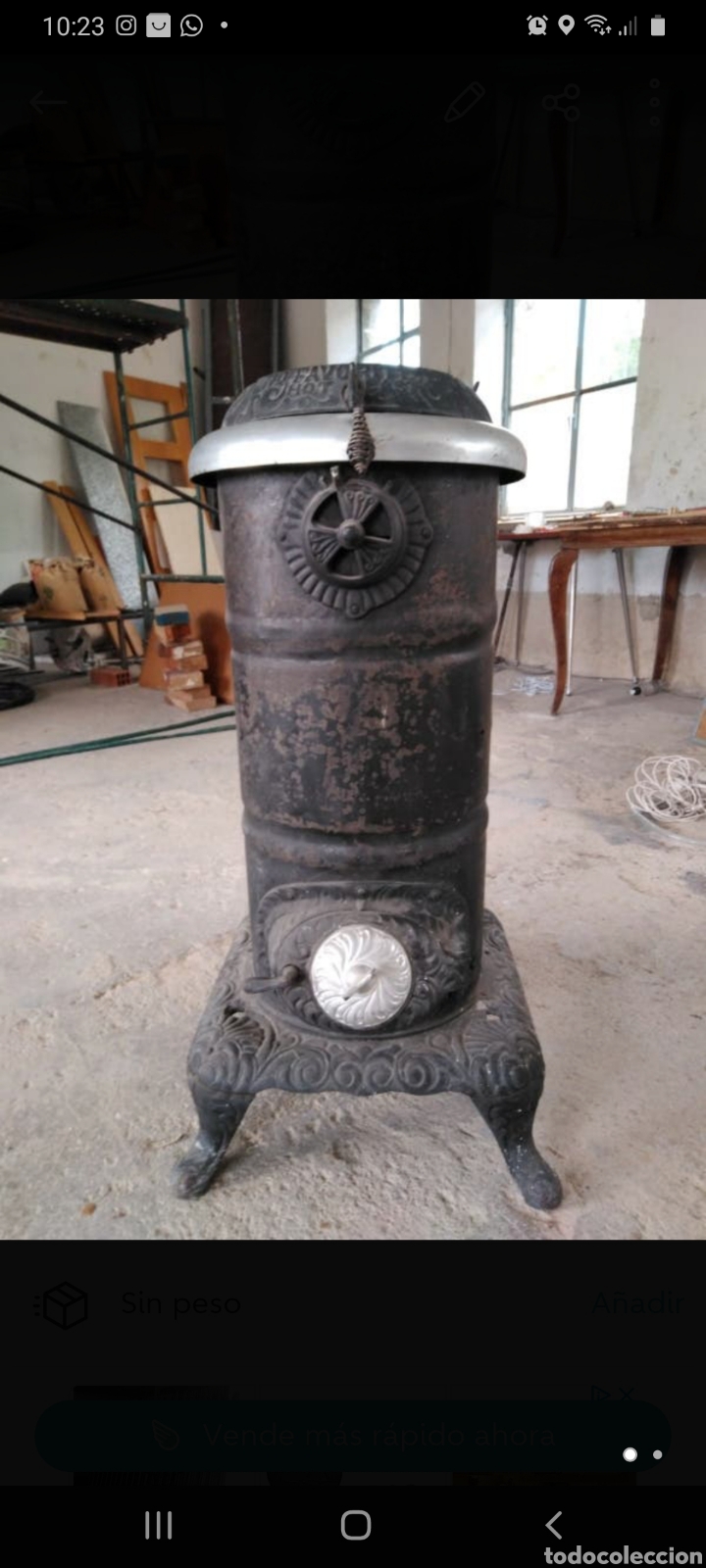 Antig&uuml;edades: ESTUFA ANTIGUA - Foto 1
