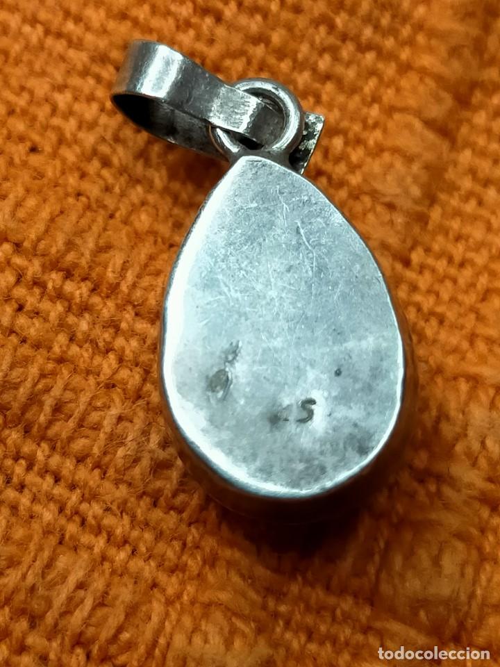 Antig&uuml;edades: COLGANTE PLATA Y TOPACIO ? - Foto 2