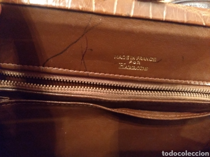 Antig&uuml;edades: Bolso de cocodrilo - Foto 5