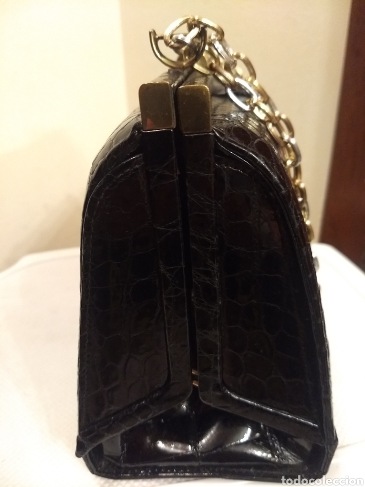 Antig&uuml;edades: Bolso de cocodrilo - Foto 3