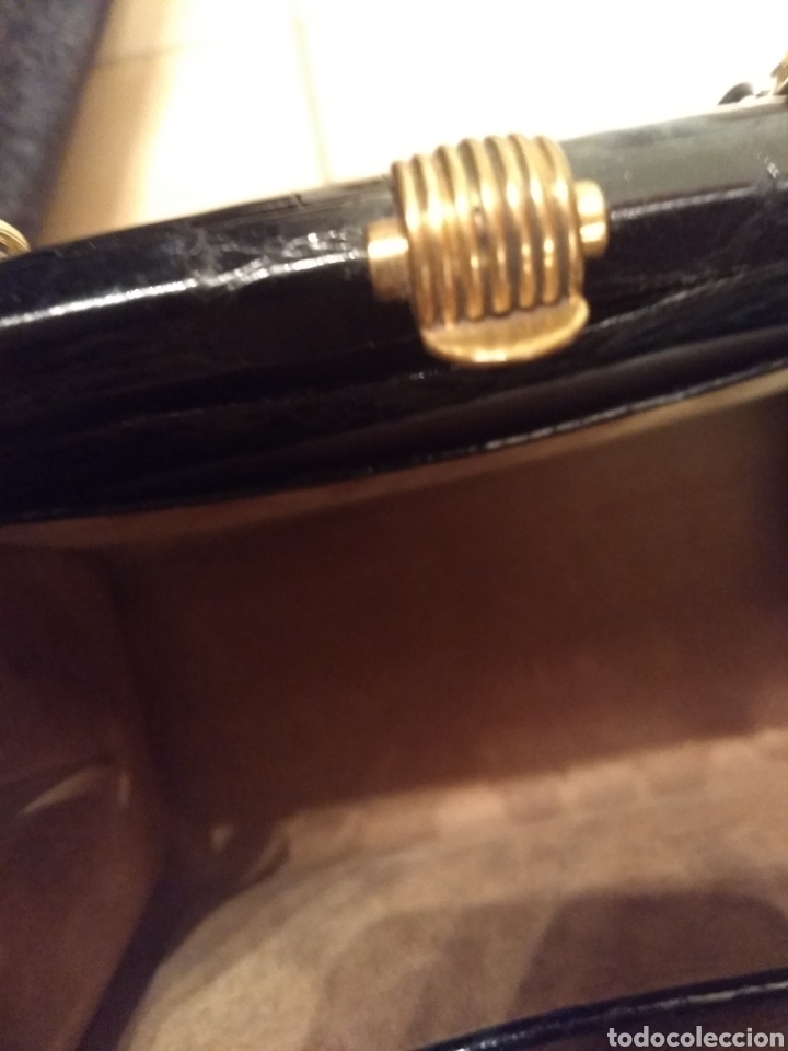 Antig&uuml;edades: Bolso de cocodrilo - Foto 7