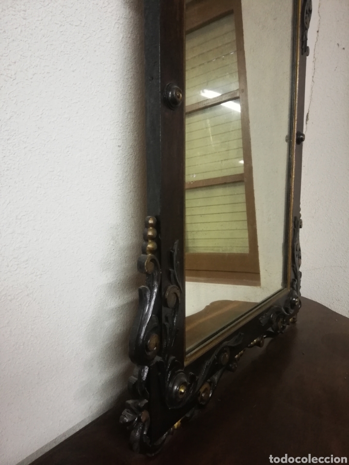 Antig&uuml;edades: Espejo antiguo restaurado - Foto 4
