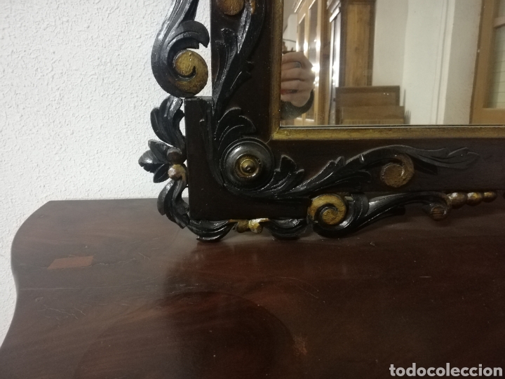 Antig&uuml;edades: Espejo antiguo restaurado - Foto 5