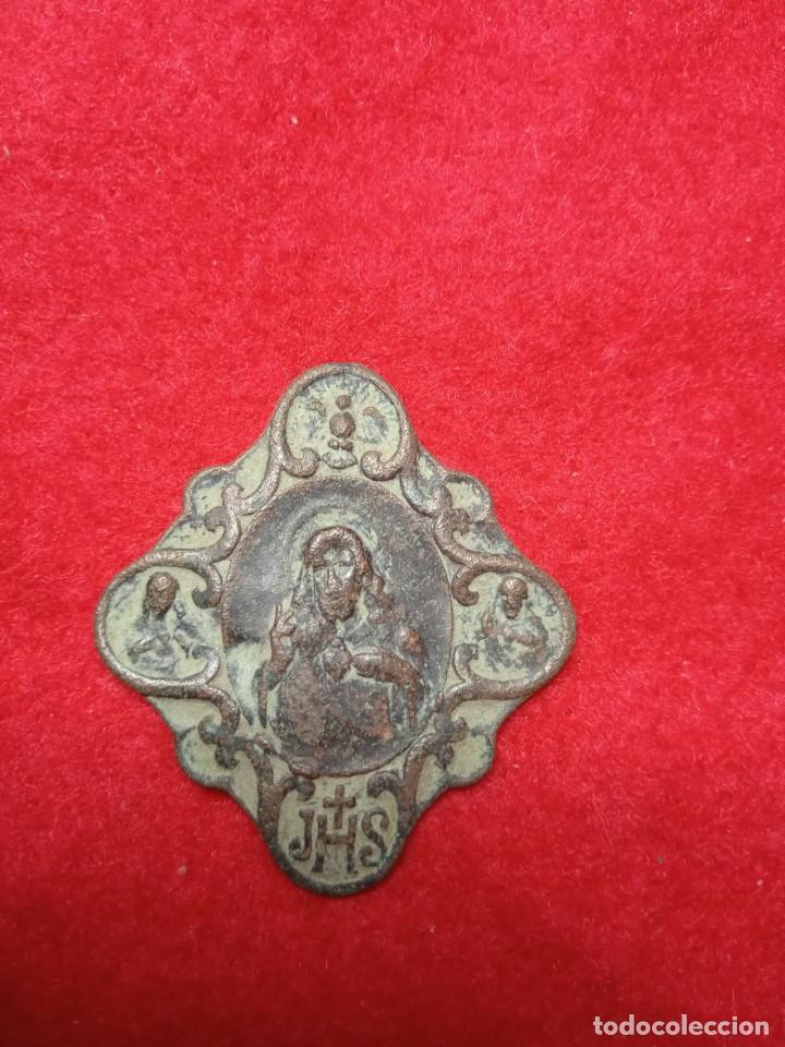 Antig&uuml;edades: Antigua Medalla Religiosa - Foto 1