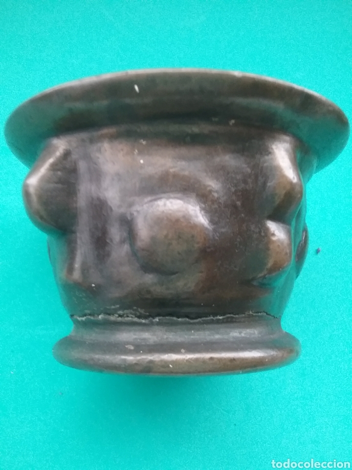 Antig&uuml;edades: Mortero en bronce siglo XVII - Foto 2