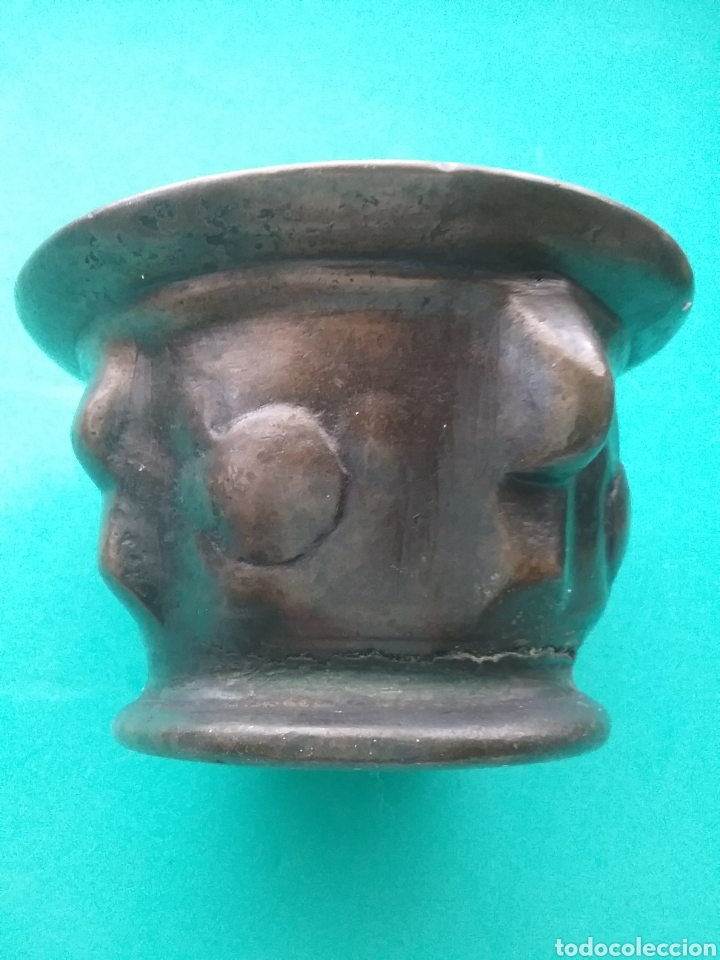 Antig&uuml;edades: Mortero en bronce siglo XVII - Foto 3