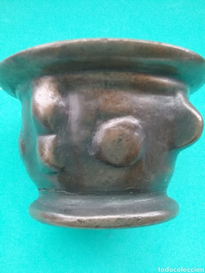 Antig&uuml;edades: Mortero en bronce siglo XVII - Foto 1
