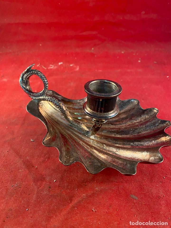 Antig&uuml;edades: Portavelas casa Meneses - Foto 2