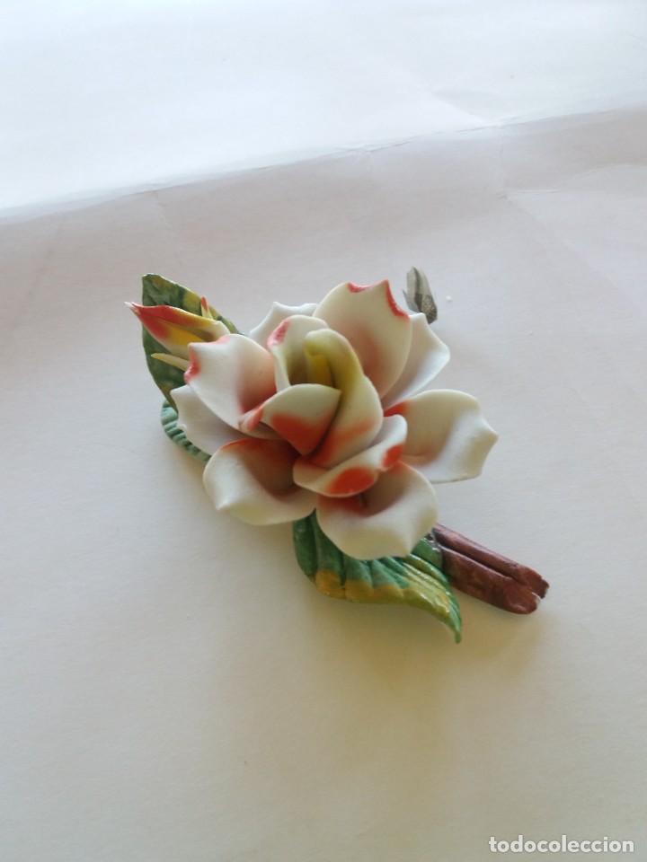 Antig&uuml;edades: Peque&ntilde;o centro floral de la marca #capodimonte - Foto 2