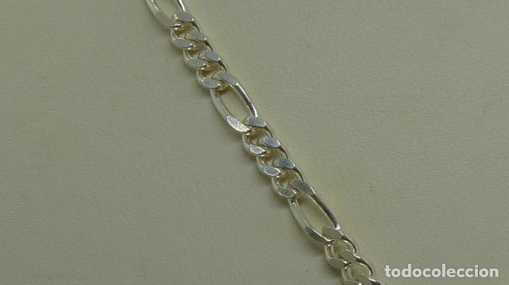 Antig&uuml;edades: CADENA 3x1 O PROGRAMADA Y MEDALLA DEL ROCIO EN PLATA DE LEY (925MM) - Foto 2