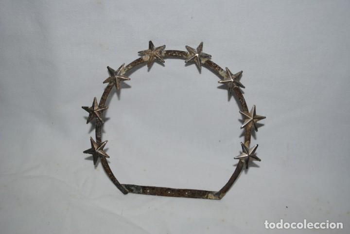 Antig&uuml;edades: AUREA DE ESTRELLAS PARA IMAGEN . - Foto 1