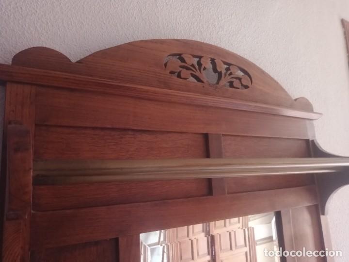 Antig&uuml;edades: Mueble roble entrada parag&uuml;ero - Foto 6