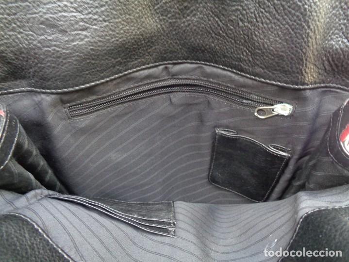 Antig&uuml;edades: BOLSO DE PIEL MARCA ORION - Foto 3