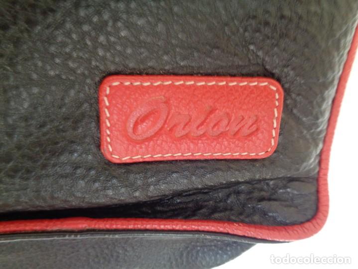 Antig&uuml;edades: BOLSO DE PIEL MARCA ORION - Foto 6