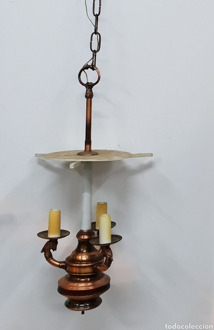 Antig&uuml;edades: L&aacute;mpara de techo - Foto 4