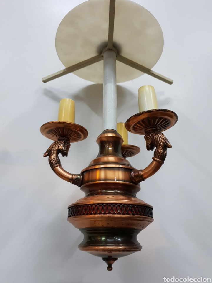 Antig&uuml;edades: L&aacute;mpara de techo - Foto 5