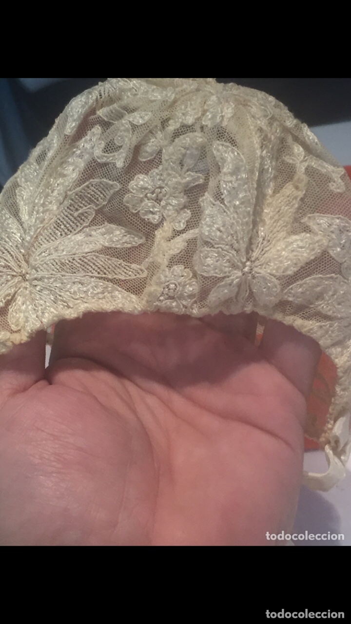 Antig&uuml;edades: Antiguo gorro de beb&eacute; 16c10 - Foto 1