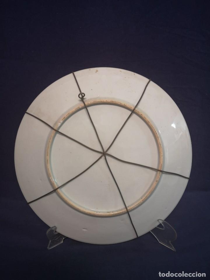 Antig&uuml;edades: PLATO EN PORCELANA ORIENTAL - Foto 7