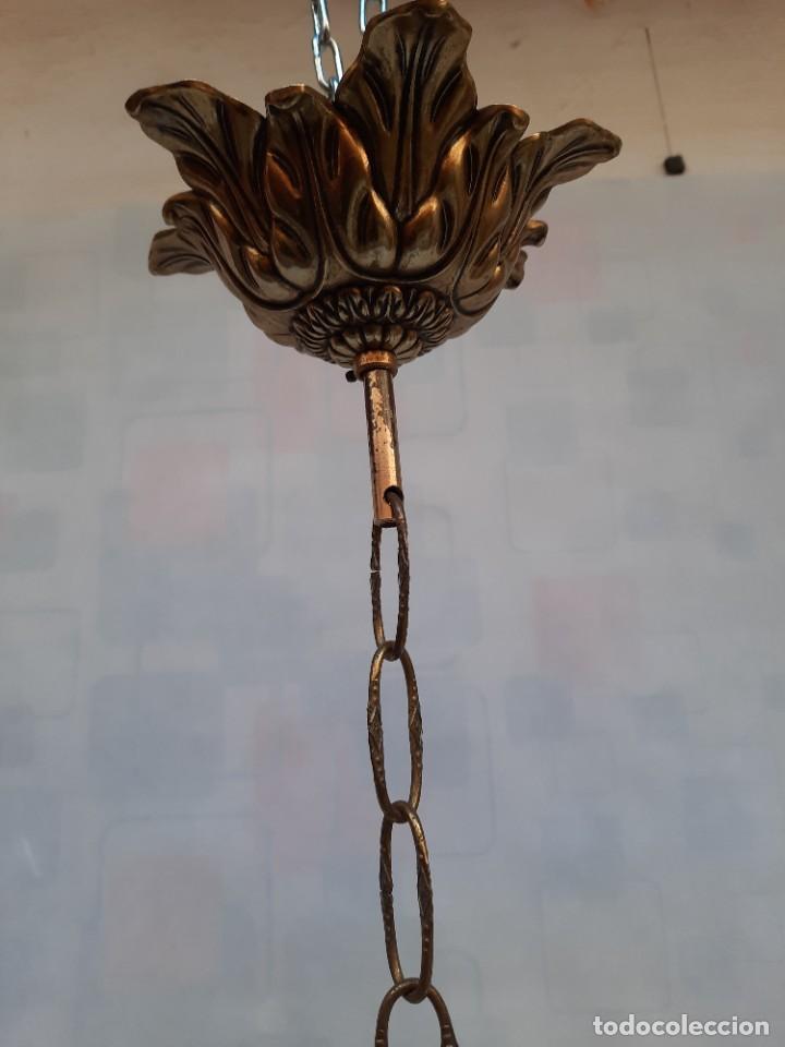 Antig&uuml;edades: farol de techo- - Foto 3