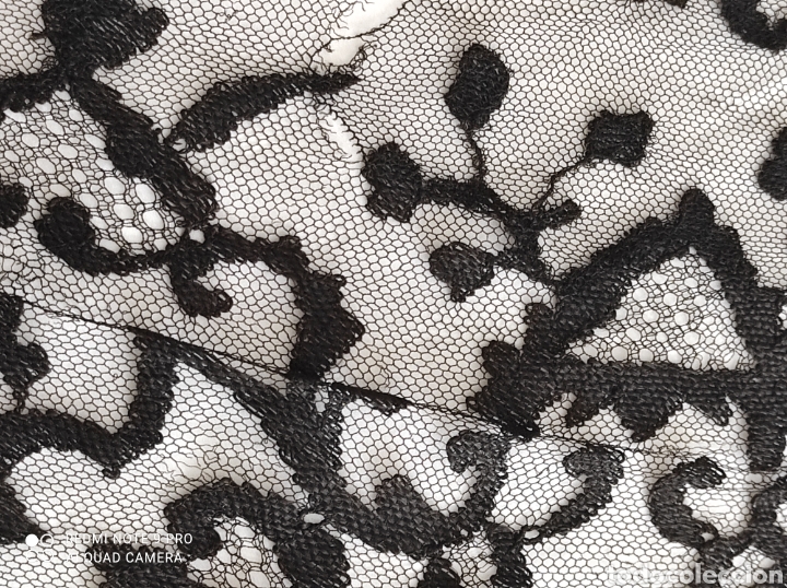 Antig&uuml;edades: Mantilla negra antigua - Foto 4