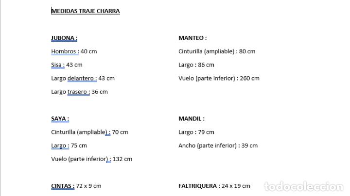 Antig&uuml;edades: TRAJE CHARRO SALMANTINO COMPLETO - Foto 15
