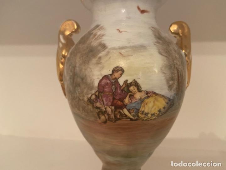 Antig&uuml;edades: Jarron pintado a mano - Foto 3
