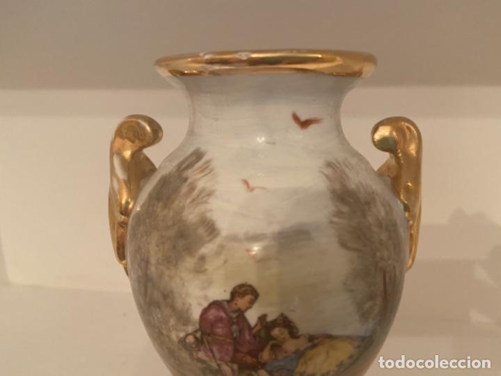 Antig&uuml;edades: Jarron pintado a mano - Foto 4