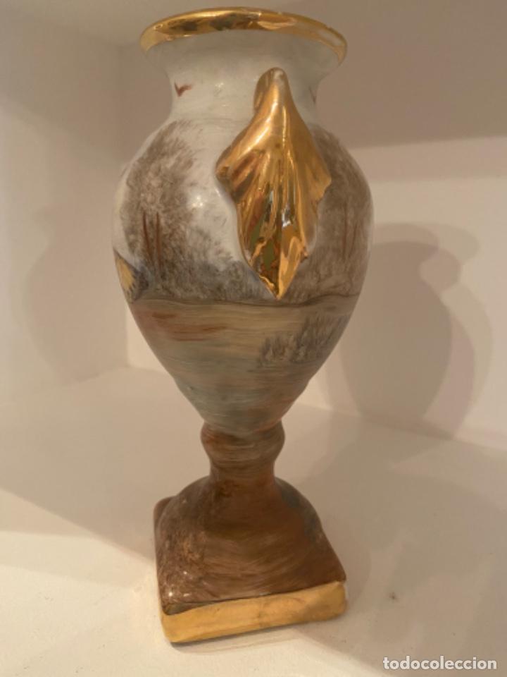 Antig&uuml;edades: Jarron pintado a mano - Foto 9