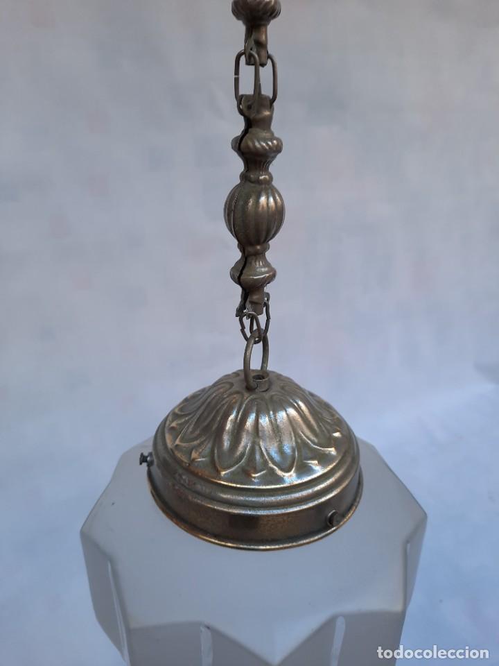 Antig&uuml;edades: lampara de techo- - Foto 3