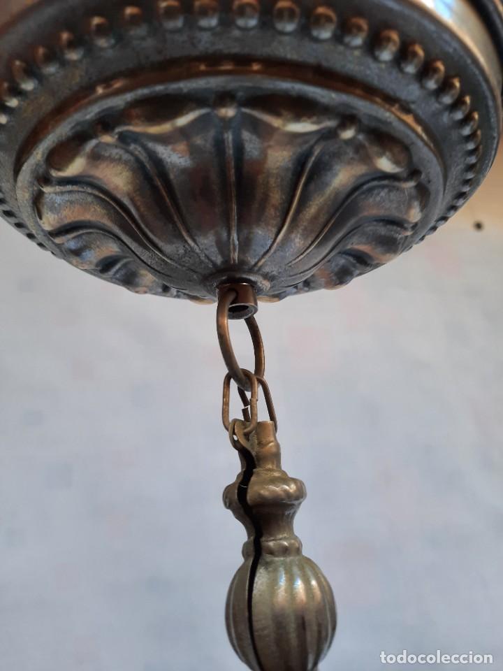 Antig&uuml;edades: lampara de techo- - Foto 4