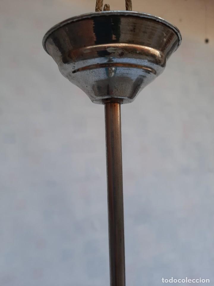 Antig&uuml;edades: lampara de techo- - Foto 4