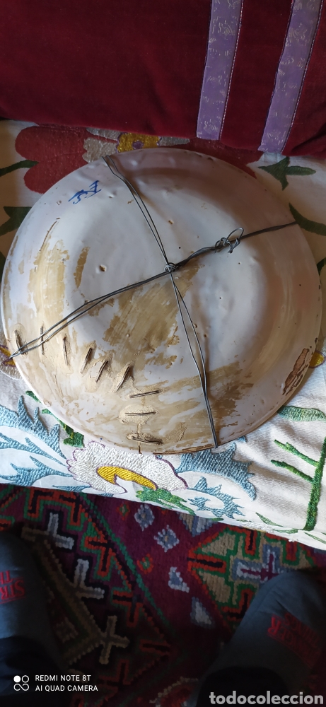 Antig&uuml;edades: Excelente plato S- XVIII - Foto 2